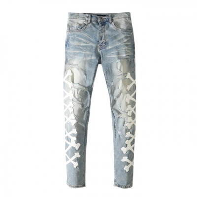 Amiri  Mens Trendy Denim Pants Blue - 아미리 2021 남성 트렌디 데님 팬츠 Ami0283x Size(29 - 40) 블루