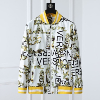 Versace  Mens Medusa Casual Jackets White - 베르사체 2021 남성 메두사 캐쥬얼 자켓 Ver0866x Size(m - 3xl) 화이트