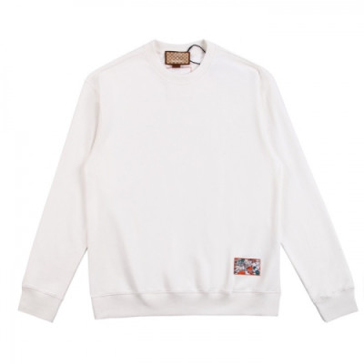 Gucci  Mm/Wm Logo Crew-neck Cotton Tshirts Ivory  - 구찌 2021 남/녀 로고 코튼 크루넥 코튼 긴팔티 Guc04079x Size(xs - l) 아이보리