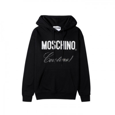 Moschino  Womens Teddy Bear Cotton Hoodie Black - 모스키노 2021 여성 테디 비어 코튼 후드티 Mos0202x Size(s - l) 블랙