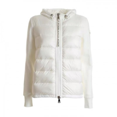 Moncler   Womens Patch Logo Modern Duck Down Short Padding White - 몽클레어 2021 여성 패치 로고 모던 덕다운 숏패딩 Moc02274x Size(s - l) 화이트