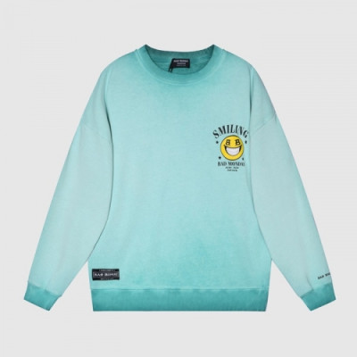 BAD MONDAY   Mm/Wm Logo Oversize Cotton Thirts Green - BAN MONDAY 2021 남/녀 로고 오버사이즈 코튼 맨투맨 Bad0040x Size(xs - l) 그린