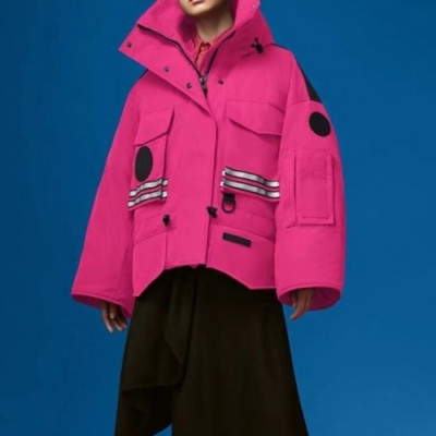 Canada goose  Womens Patch Logo Casual Duck Down Parka Pink - 캐나다구스 2021 여성 패치 로고 캐쥬얼 덕다운 파카 Can0361x Size(s - l) 핑크