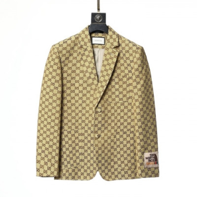 Gucci  Mens Casual Logo Suit Jackets Camel - 구찌 2021 남성 캐쥬얼 로고 슈트 자켓 Guc04121x Size(m - 3xl) 카멜