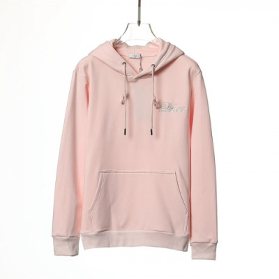 Dior  Mm/Wm  Logo Casual Cotton Hoodie Pink - 디올 2021 남/녀 로고 캐쥬얼 코튼 후디 Dio01498x Size(xs - l) 핑크