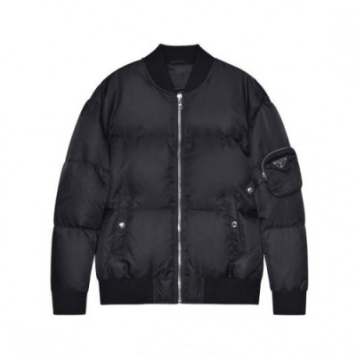 Prada  Mm/Wm Logo Casual Down Jackets Black - 프라다 2021 남/녀 로고 캐쥬얼 다운 자켓 Pra02430x Size(m - 2xl) 블랙