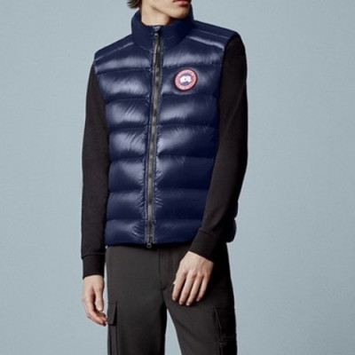 Canada Goose  Mens Logo Duck Down Padding Vest Blue - 캐나다구스 2021 남성 로고 덕다운 패딩조끼 Can0363x Size(s - 2xl) 블루