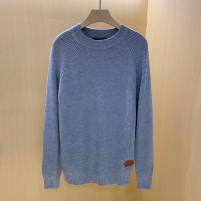 Louis vuitton  Mens Casual Wool Sweaters Gray - 루이비통 2021 남성 캐쥬얼 울 스웨터 Lou03697 Size(m - 2xl) 그레이