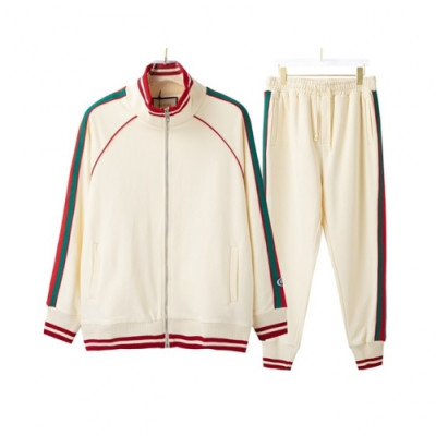 Gucci   Mens Logo Casual Training Clothes Ivory - 구찌 2021 남성 로고 캐쥬얼 트레이닝복 Guc04441x Size(xs - l) 아이보리