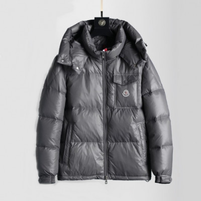 Moncler  Mm/Wm Patch Logo Modern Down Padding Gray - 몽클레어 2021 남/녀 패치 로고 모던 다운 패딩 Moc02330x Size(1 - 5) 그레이