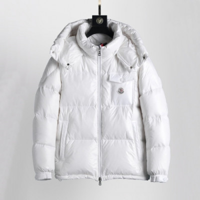 Moncler  Mm/Wm Patch Logo Modern Down Padding White - 몽클레어 2021 남/녀 패치 로고 모던 다운 패딩 Moc02331x Size(1 - 5) 화이트