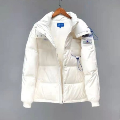 ADER  Mm/Wm Patch Logo Modern Down Padding White - 아더 2021 남/녀 패치 로고 모던 다운 패딩 Ade0063x Size(A1 - A3) 화이트