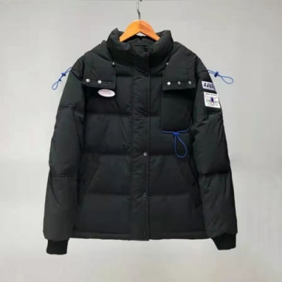 ADER  Mm/Wm Patch Logo Modern Down Padding Black - 아더 2021 남/녀 패치 로고 모던 다운 패딩 Ade0064x Size(A1 - A3) 블랙