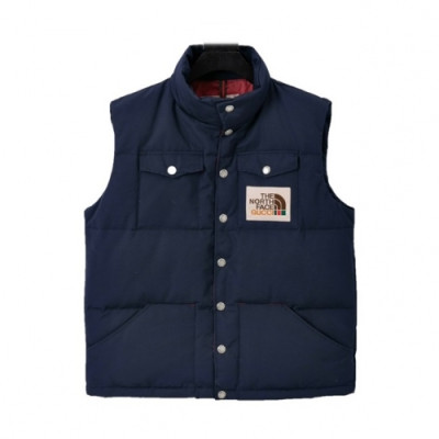 Gucci  Mens Patch Logo Modern Duck Down Padding Vest Navy - 구찌 2021 남성 패치 로고 모던 덕다운 패딩조끼 Guc04466x Size(s - xl) 네이비