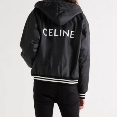 Celine  Mm/Wm Logo Casual Jackets Black - 셀린느 2021 남/녀 로고 캐쥬얼 자켓 Cel0187x Size(s - xl) 블랙