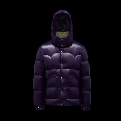 Moncler  Mm/Wm Patch Logo Modern Duck Down Padding Purple - 몽클레어 2021 남/녀 패치 로고 모던 덕다운 패딩 Moc02384x Size(1 - 5) 퍼플