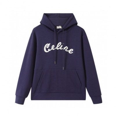 Celine  Mm/Wm Logo Cotton Hoodie Navy - 셀린느 2021 남/녀 로고 코튼 후디 Cel0192x Size(m - 2xl) 네이비