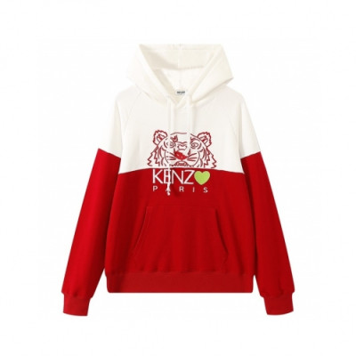 Kenzo  Mm/Wm Signature Tiger Cotton Hoodie Red - 겐조 2021 남/녀 시그니처 타이거 코튼 후드티 Ken0180x Size(m - 2xl) 레드