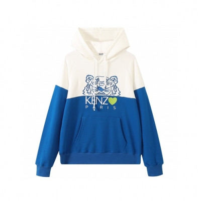 Kenzo  Mm/Wm Signature Tiger Cotton Hoodie Blue - 겐조 2021 남/녀 시그니처 타이거 코튼 후드티 Ken0181x Size(m - 2xl) 블루