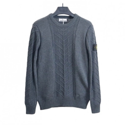 Stone Island  Mens Casual Crew-neck Sweaters Gray - 스톤아일랜드 2021 남성 캐쥬얼 크루넥 스웨터 Sto0416x Size(m - 2xl) 그레이