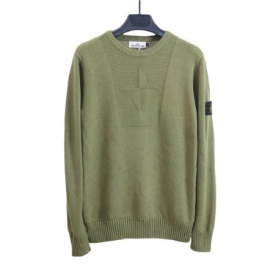 Stone Island  Mens Casual Crew-neck Sweaters Green - 스톤아일랜드 2021 남성 캐쥬얼 크루넥 스웨터 Sto0425x Size(m - 2xl) 그린