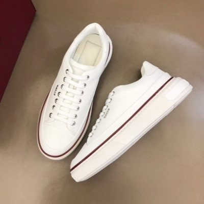 벨루티  남성 캐쥬얼 레더 스니커즈 Szie(245 - 265) 화이트 - Berluti  Men's Casual Leather Sneakers Ber0066x White