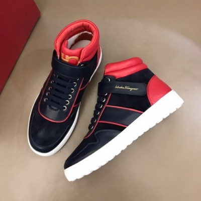 페라가모  남성 캐쥬얼 스니커즈 Size(240 - 270) 네이비 - Salvatore Ferragamo   Men's Casual Sneakers Fer0338x Navy