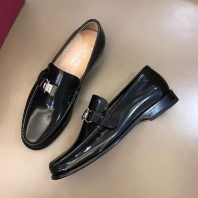 페라가모  남성 레더 로퍼 Size(240 - 275) 블랙 - Salvatore Ferragamo  Men's Leather Loafer Fer0341x Black