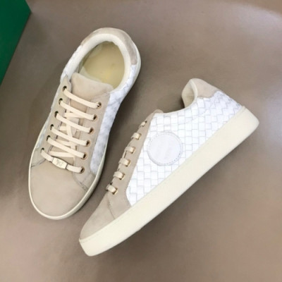 보테가베네타 남성 레더 스니커즈 Size(240 - 270) 베이지 - Bottega Veneta  Men's Leather Sneakers Size(240-270) Bot0157x Beige