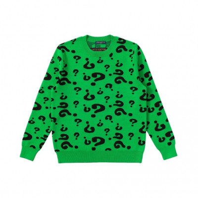 Louis vuitton  Mens Casual Wool Sweaters Green - 루이비통 2021 남성 캐쥬얼 울 스웨터 Lou03881x Size(s - l) 그린