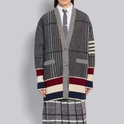 Thom Browne Unisex V-neck Cardigan - 톰브라운 남/녀 스트랩 브이넥 가디건 Thom1536x 