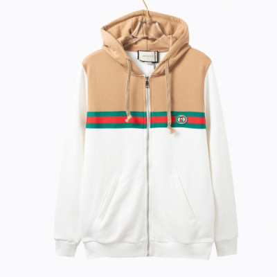 Gucci  Unisex Logo Casual Cotton Hoodie White - 구찌 2021 남/녀 로고 캐쥬얼 코튼 후드티 Guc04532x Size(xs - l) 화이트