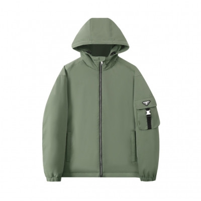 Prada  Mens Logo Casual Jackets Green - 프라다 2021 남성 로고 캐쥬얼 자켓 Pra02564x Size(m - 3xl) 그린