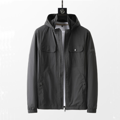 제냐 남성 모던 블랙 자켓 - Mens Black Jackets - zeg0325x