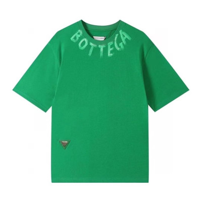 보테가 남성 크루넥 그린 반팔티 - Mens Green Tshirts - bot0239x