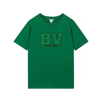 보테가 남성 크루넥 그린 반팔티 - Mens Green Tshirts - bot0244x