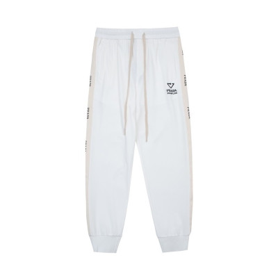 프라다 남성 캐쥬얼 화이트 팬츠 - Mens White Pants - pra02623x