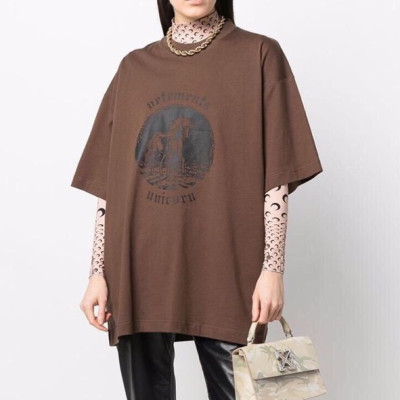 베트멍 남/녀 트렌디 카멜 반팔티 - Unisex Camel Tshirts - vet0268x