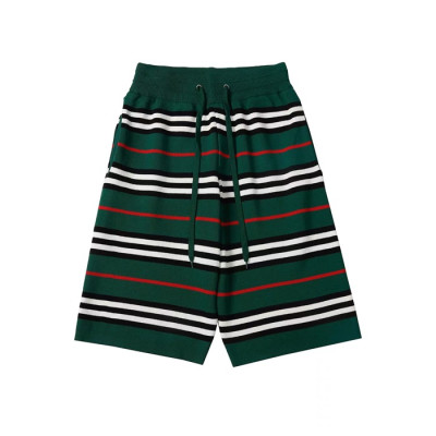 버버리 남성 캐쥬얼 그린 반바지 - Mens Green Half-pants - bur04283x