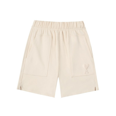 아미 남성 캐쥬얼 아이보리 반바지 - Mens Ivory Half-pants - ami0278x