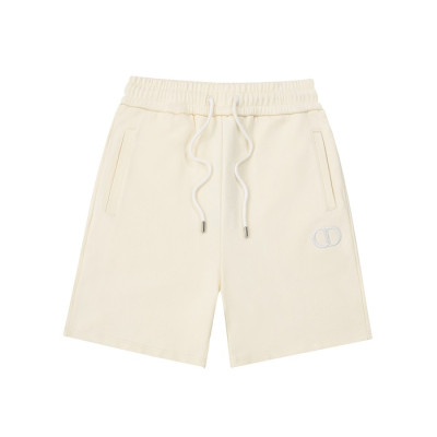 디올 남성 캐쥬얼 아이보리 반바지 - Mens Ivory Half-pants - dio01753x