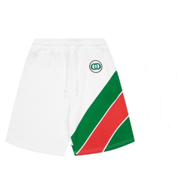 구찌 남성 캐쥬얼 화이트 반바지 - Mens White Half-pants - guc04765x