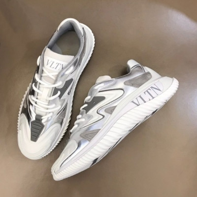 발렌티노 남성 트렌디 그레이 스니커즈 - Mens Gray Sneakers - val02534x