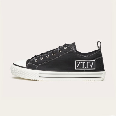 발렌티노 남성 트렌디 블랙 스니커즈 - Mens Black Sneakers - val02537x