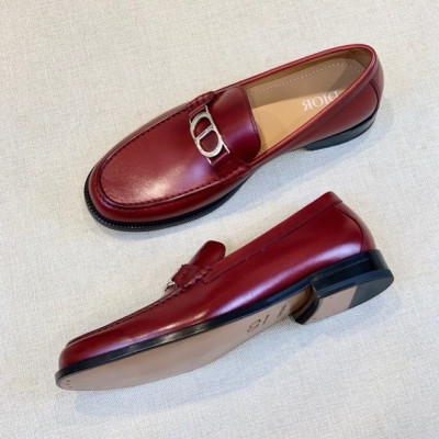 디올 남성 모던 레드 로퍼 - Mens Red Loafer - dio01776x