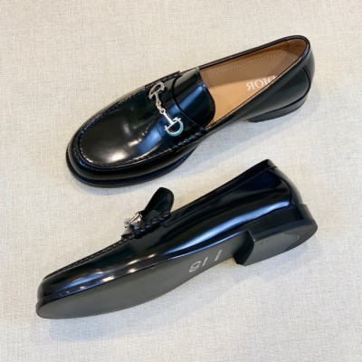 디올 남성 모던 블랙 로퍼 - Mens Black Loafer - dio01777x