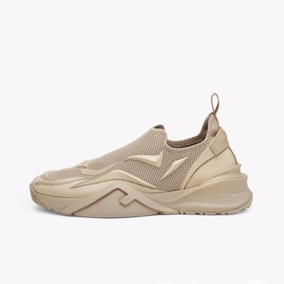 펜디 남/녀 Flow 베이지 스니커즈 -  Unisex Beige Sneakers - fen01210x