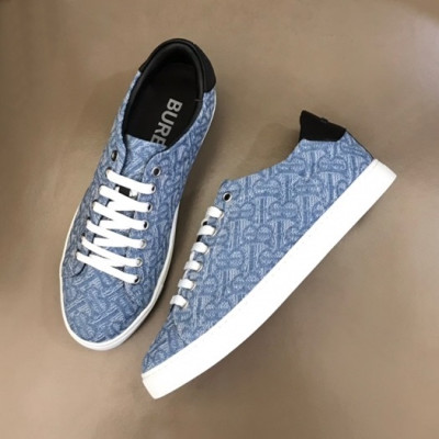 버버리 남성 빈티지 블루 스니커즈 - Mens Blue Sneakers - bur04306x