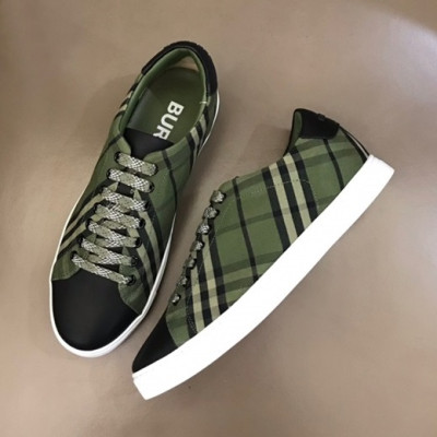 버버리 남성 빈티지 그린 스니커즈 - Mens Green Sneakers - bur04310x