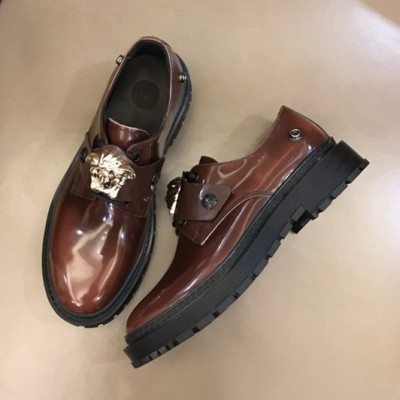 베르사체 남성 메두사 브라운 로퍼 - Mens Brown Loafer - ver0900x